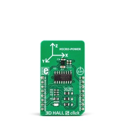 Shop Click Boards Sensors Magnetic 3D HALL 5 click Front Shop Click Boards Sensors Magnetic 3D HALL 5 click Front
