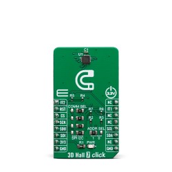 Click Boards Sensors3D Hall 7 Click front Click Boards Sensors3D Hall 7 Click front