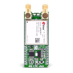 MikroE Click Boards Wireless Connectivity 4G LTE-E click (Europe) front MikroE Click Boards Wireless Connectivity 4G LTE-E click (Europe) front