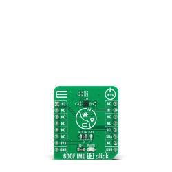 Shop Click Boards Sensors Motion 6DOF IMU 13 Click Front Shop Click Boards Sensors Motion 6DOF IMU 13 Click Front