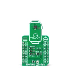 6DOF IMU 14 Click - ICM-42688-P Motion Sensing Module - Front 6DOF IMU 14 Click - ICM-42688-P Motion Sensing Module - Front