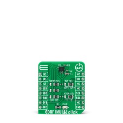 Shop Click Boards Sensors Motion 6DOF IMU 15 Click Front Shop Click Boards Sensors Motion 6DOF IMU 15 Click Front