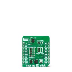 Shop Click Boards Sensors Motion 6DOF IMU 16 Click Front Shop Click Boards Sensors Motion 6DOF IMU 16 Click Front