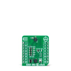 Shop Click Boards Sensors Motion 6DOF IMU 21 Click Font Shop Click Boards Sensors Motion 6DOF IMU 21 Click Font
