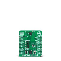 Shop Click Boards Sensors Motion 6DOF IMU 22 Click Front Shop Click Boards Sensors Motion 6DOF IMU 22 Click Front