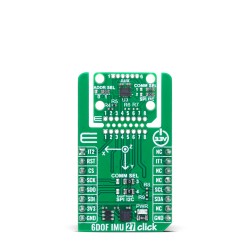 Shop Click Boards Sensors Motion 6DOF IMU 27 Click Front Shop Click Boards Sensors Motion 6DOF IMU 27 Click Front