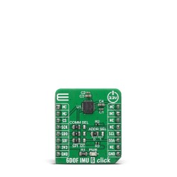 Click Boards Sensors Motion 6DOF IMU 6 Click Front Click Boards Sensors Motion 6DOF IMU 6 Click Front