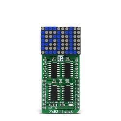 Shop Click Boards Display & LED LED Matrix 7x10 B Click Front Shop Click Boards Display & LED LED Matrix 7x10 B Click Front