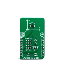Mikroe Click Boards Sensors  Accel 11 Click front Mikroe Click Boards Sensors  Accel 11 Click front