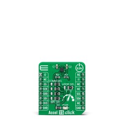Shop Click Boards Sensors Motion Accel 15 Click Front Shop Click Boards Sensors Motion Accel 15 Click Front