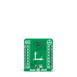Shop Click Boards Sensors Motion Accel 24 Click Front Shop Click Boards Sensors Motion Accel 24 Click Front