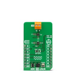 Shop Click Boards Mixed Signal ADC ADC 14 Click Front Shop Click Boards Mixed Signal ADC ADC 14 Click Front