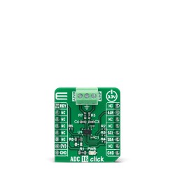 Shop Click Boards Mixed Signal ADC ADC 16 Click Front Shop Click Boards Mixed Signal ADC ADC 16 Click Front