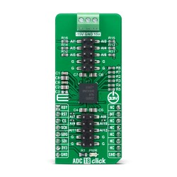 Shop Click Boards Mixed Signal ADC ADC 18 Click Front Shop Click Boards Mixed Signal ADC ADC 18 Click Front