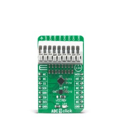 Shop Click Boards Mixed Signal ADC ADC 9 Click Front Shop Click Boards Mixed Signal ADC ADC 9 Click Front
