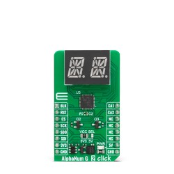 Shop Click Boards Display & LED LED Segment AlphaNum G 2 Click Front Shop Click Boards Display & LED LED Segment AlphaNum G 2 Click Front