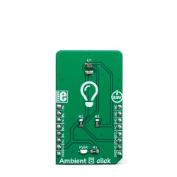 Mikroe Click Boards Sensors Ambient 8 Click front Mikroe Click Boards Sensors Ambient 8 Click front