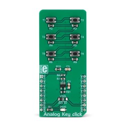 Mikroe Mixed-Signa lAnalog Key Click front Mikroe Mixed-Signa lAnalog Key Click front