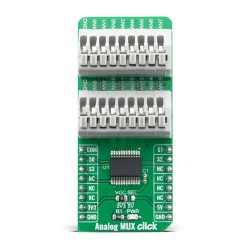 Shop Click Boards Interface Port expander Analog MUX Click Front Shop Click Boards Interface Port expander Analog MUX Click Front