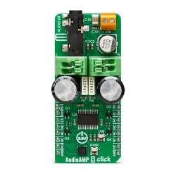Shop Click Boards Audio & Voice Amplifier AudioAMP 9 Click Front Shop Click Boards Audio & Voice Amplifier AudioAMP 9 Click Front