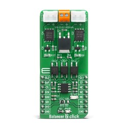 Click Boards Power Management Battery charger Balancer 2 Click Front Click Boards Power Management Battery charger Balancer 2 Click Front
