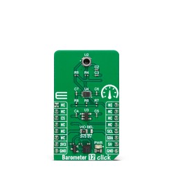 Shop Click Boards Sensors Pressure Barometer 12 Click Front Shop Click Boards Sensors Pressure Barometer 12 Click Front