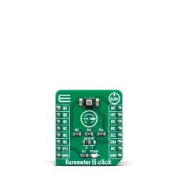 Click Boards Sensors Barometer 2 Click Front Click Boards Sensors Barometer 2 Click Front