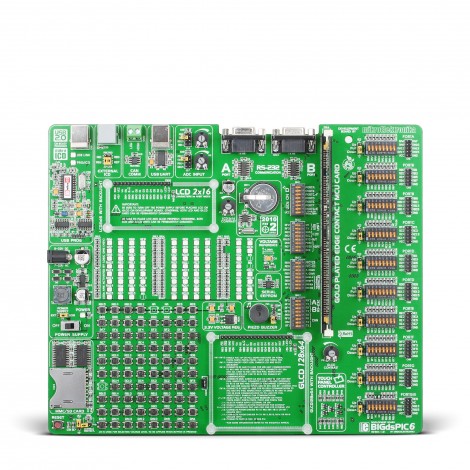 Mikroe Development boards BIGdsPIC6 front Mikroe Development boards BIGdsPIC6 front