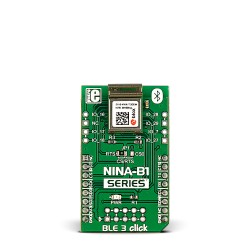 Mikroe Wireless Connectivity BLE 3 click front Mikroe Wireless Connectivity BLE 3 click front