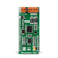 Shop Click Boards Motor Control Brushless Brushless Click Front Shop Click Boards Motor Control Brushless Brushless Click Front