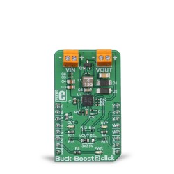 Buck-Boost 3 Click with ISL85403 Synchronous Buck/Boost Converter - Front Buck-Boost 3 Click with ISL85403 Synchronous Buck/Boost Converter - Front