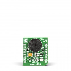 Mikroe Audio and Voic eBuzz Click front Mikroe Audio and Voic eBuzz Click front
