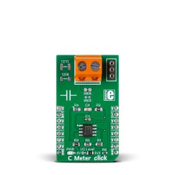 C Meter Click Featuring NE‑555 for Capacitance-to-Frequency Conversion - Front C Meter Click Featuring NE‑555 for Capacitance-to-Frequency Conversion - Front