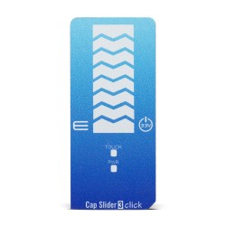 Shop Click Boards HMI Capacitive Cap Slider 3 Click Front Shop Click Boards HMI Capacitive Cap Slider 3 Click Front