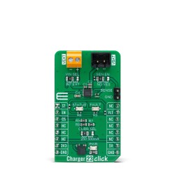 Shop Click Boards Power Management Battery charger Charger 23 Click Front Shop Click Boards Power Management Battery charger Charger 23 Click Front