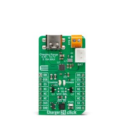 Shop Click Boards Power Management Battery charger Charger 24 Click Front Shop Click Boards Power Management Battery charger Charger 24 Click Front