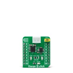 Charger 3 Click with TP4056 Li-Ion Battery Charger Module - Front Charger 3 Click with TP4056 Li-Ion Battery Charger Module - Front