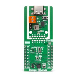 Shop Click Boards Power Management Battery charger Charger 31 Click Front Shop Click Boards Power Management Battery charger Charger 31 Click Front