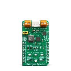 Mikroe Power Management Charger 8 Click front Mikroe Power Management Charger 8 Click front