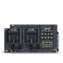 Shop Click Boards Click Shields Click shield for Arduino DUE Front Shop Click Boards Click Shields Click shield for Arduino DUE Front