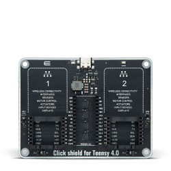 Shop Click Boards Click Shields Click shield for Teensy 4.0 Shop Click Boards Click Shields Click shield for Teensy 4.0