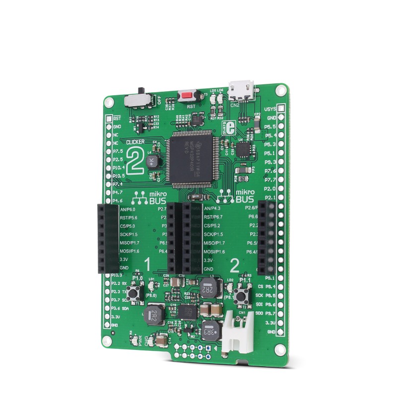 Clicker 2 for MSP432 Clicker 2 for MSP432
