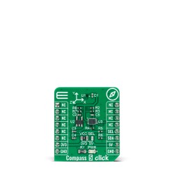 Shop Click Boards Sensors Magnetic Compass 5 Click Front Shop Click Boards Sensors Magnetic Compass 5 Click Front