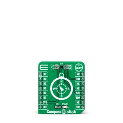 Shop Click Boards Sensors Magnetic Compass 6 Click Front Shop Click Boards Sensors Magnetic Compass 6 Click Front
