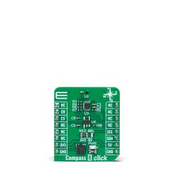 Shop Click Boards Sensors Magnetic Compass 8 Click Front Shop Click Boards Sensors Magnetic Compass 8 Click Front