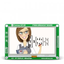 Mikroe Display ConnectEVE Mikroe Display ConnectEVE