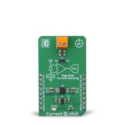 Current 2 Click with FAN4010 High-Precision Current Sensor - Front Current 2 Click with FAN4010 High-Precision Current Sensor - Front