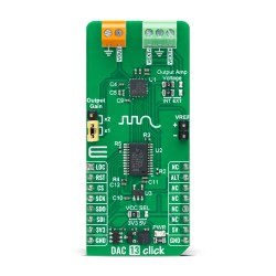 Shop Click Boards Mixed Signal DAC DAC 13 Click Shop Click Boards Mixed Signal DAC DAC 13 Click