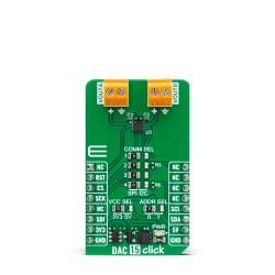 Shop Click Boards Mixed Signal DAC DAC 15 Click Front Shop Click Boards Mixed Signal DAC DAC 15 Click Front