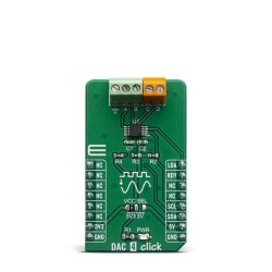 DAC 4 Click - MCP4728 Quad DAC Output Module - Front DAC 4 Click - MCP4728 Quad DAC Output Module - Front